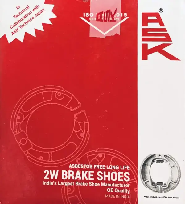 Brake Shoe/ask/na/bs/00035/yamaha Ray (front)
