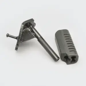 Footrest Bracket W/rubber [f] Lh Discover 100