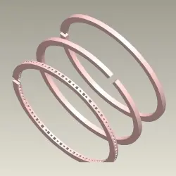 Piston Ring Ring Set Piston O/s (1.00) Splendor Pro/ Splendor I-smart 100/ Hf Dawn New/ Hf Deluxe New Splendor Pro Classic/ Maestro Edge/ Duet/ Pleasure/ Passion Pro Tr
Splendor Nxg/ Passion Plus /pleasure + Latest 2019