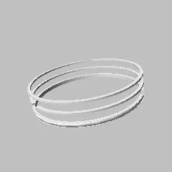 Piston Ring Ring Set Piston O/s 0.25 All 150-cc X-treme/ Achiever/ Impulse/ Hunk All