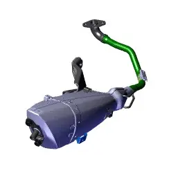 Silencer Muffler Comp Exh Maestro Edge 2017 (new Model)
