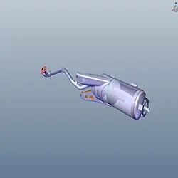 Silencer Muffler Comp Exh Destini I3s 2018