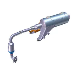 Silencer Muffler Comp. Exh Destini Fi Bs-vi 2020 Latest