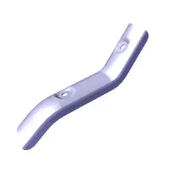 Silencer Plate (silencer Patti) Protector Exh Pipe Duet 2017 (latest Models) (small Front)