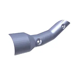 Silencer Plate (silencer Patti) Protector Exh. Pipe Maestro Edge Fi Bs-vi 2020 Latest (front Silencer Cover)