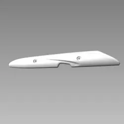 Silencer Plate (silencer Patti) Cover Muffler Passion Pro 2010 To 2014 & Passion Pro Tr (digital Meter)