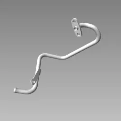 Pollution Pipe Pipe Comp Air Feed Glamour 2010 To 2014 /super Splendor 2010 To 2016 (only Bs Iii)