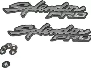 Side Panel/cover Monogram Set- Hero Splendor Pro