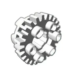 All Engine Pinion Gear C-3 25t Passion X-pro 2012 (old Model) (counter Shaft 3rd 25 Teeth Pinion)