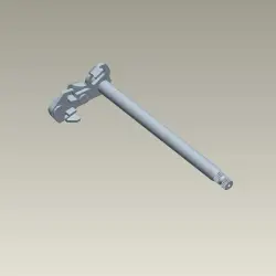 Gear Shaft Assy Spindle Comp.gear Shift X-treme All 150-cc/ Achiever/ Ignitior/ Hunk/ X-treme 200r/ Impulse /x-treme 200 S /x-pluse 200 T /x-pulse 200