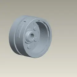 Magnet Assy Flywheel Comp. Glamour Fi 2006 To 2014 (one Way Clutch)