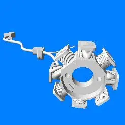 Magnet Coil Assy Stator Comp. Glamour Fi 2006 To 2014 (portrair Eng Bs-iii)