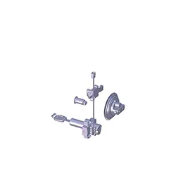 Lock Set (lock Kit) Key Set Glamour Digital (2017 Bs-iv Landscape Eng) (2 Pin)