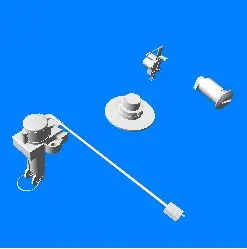 Lock Set (lock Kit) Key Set Glamour Digital (2011 To 2014 Bs-iii Landscape Eng) (2 Pin)