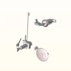 Lock Set (lock Kit) Key Set Passion Pro 110-cc (portrait Eng 2018 Latest) (2 Pin)