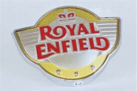 3D Chrome Badge Fuel Tank Left Hand For Royal Enfield All New Classic 350