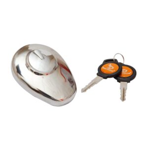 Fuel Tank Cap With Lock For Royal Enfield Bullet N/m