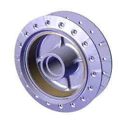 Front & Rear Hub Hub Rr. Wheel(csm) All 100-125cc Big Hub Drum (silver)