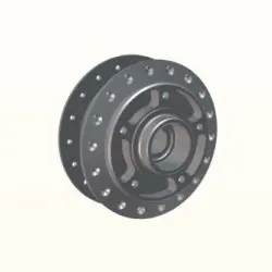 Front & Rear Hub Hub Front Wheel Super Splendor (drum Model)