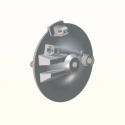 Brake Shoe Plates (brake Hub Plate) Panel Sub Comp. Fr Brake Pleasure 2013 & 2017 (latest)