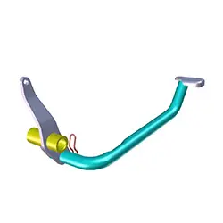 Rr Brake Pedal (brake Liver) Pedal Brake Glamour Fi Bs-vi 2020 Latest (disk Model) /super Splenor Fi Bs-vi 2020 Latest (disk Model)