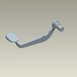 Rr Brake Pedal (brake Liver) Pedal Comp Rr Brake Karizma R 2007 To 2012