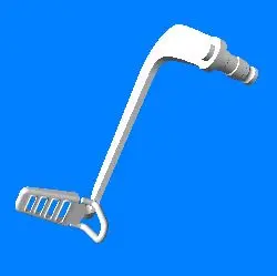 Rr Brake Pedal (brake Liver) Pedal Brake Karizma Zmr 2011 To 2014