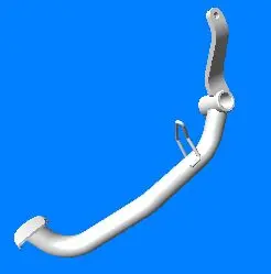 Rr Brake Pedal (brake Liver) Pedal Comp Brake Passion X-pro 2012 (old Model)