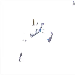 Rr Brake Pedal (brake Liver) Rr Brake Pedal & Rod Sub
Assy Passion Pro Bs-iv 2019