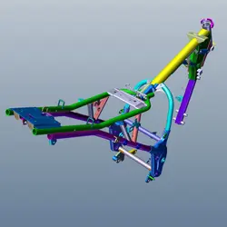 Chesis Frame Body Comp X-treme 160-r Fi Bs-vi 2020 Latest