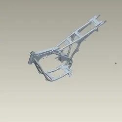 Chesis Frame Body Comp Glamour Fi (2006 & 2007)