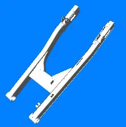 Rear Suspention Swingarm Comp Rr Karizma R 2011 & 2012