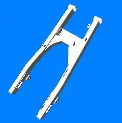 Rear Suspention Swingarm Comp Rr Passion X-pro 110-cc (old Model 2012)