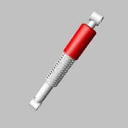 Rear Shocker Assy Cushion Assy.rr(c.r.red) Splendor Plus All Models