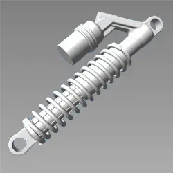 Rear Shocker Assy Cushion Assy. Rr Hunk 2010-2012