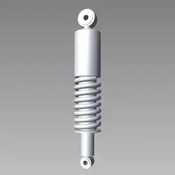 Rear Shocker Assy Cushion Assy Rr(csm Nh-
35m) Splendor Pro Old (silver Colour)