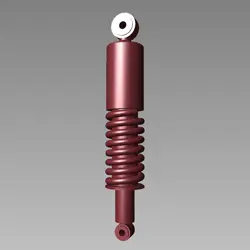 Rear Shocker Assy Cushion Assy Rr(pmm R-
308m) Splendor Pro Old (maroon Colour)