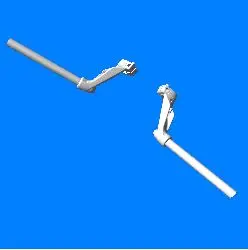 Handle Pipe Comp R Strg Handle X-treme Double Drum Double Seater (right Side Handle)