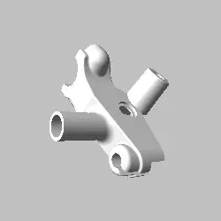Clutch Yoke Bracket L.handle Lever Achiever 2005 To 2012 (kick Models) /hunk 2007 (first Model Self) /ambition