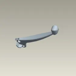 Clutch Liver Lever L Handle Pleasure Old