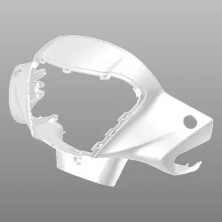 Cover Handle Front White For Hero Pleasure+,pleasure+ Bsvi ,pleasure110 Bsvi, Pleasure+xtec (2019-2023)