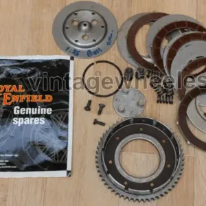 Clutch Assembly. 5 Sp. 5 Plate 550504/b Royal Enfield Non Uce Electra (oem),
