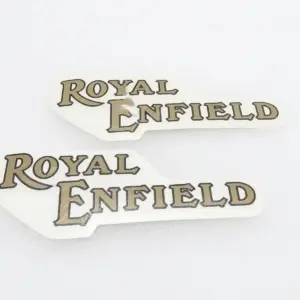 Sticker Fuel Tank Gold For Royal Enfeild Bullet 350 Es – Bsiv