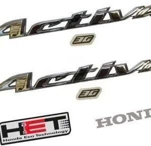 Sticker Monogram/emblem Set-honda Activa 3g