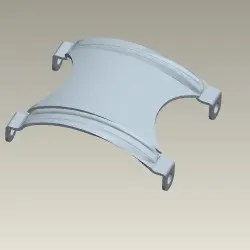 Fr Fender Clamp Stay Fr.fender Karizma R 2007 To 2011