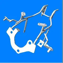 Head Light Bracket Stay Comp Fr. Cowl X-treme Double Drum Double Seater
