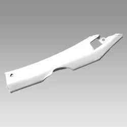 Cover, Left Floor Side (pearl Fadeless White) | Pleasure | 2010-2012 | Hero