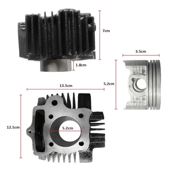Cyliner Block Kit / Borkit  Compatible For Mahindra Centuro Original - Image 3