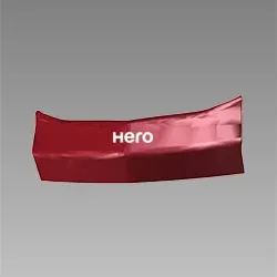 Set Cover Rear Center Lower For Hero Duet (red)