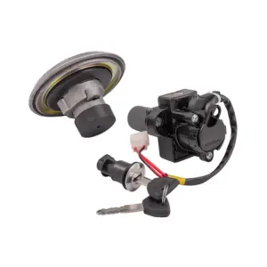 Ignition Lock Kit For Hero Super Splendor Ks (2006 To 2007 Model) (set Of 3) Consisting Of Ignition Cum Steering Lock, Petrol Tank Lock & Tool Box Lock